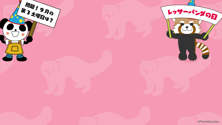 レッサーパンダ